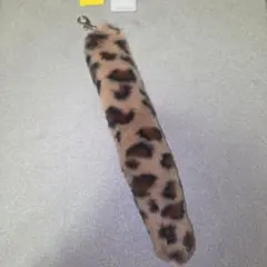 KOGYARU レオパード柄 ファーキーホルダー