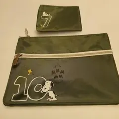 SNOOPY スヌーピーポーチ 大小2個セット