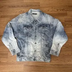 【希少】GOSTAR DE FUGA デニムジャケット 44 グランジデニム