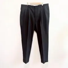 【高島屋】メンズ長ズボンスラックススーツパンツストラップ柄大きいサイズグレーのサムネイル