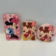 東京ディズニーランド ミニー ラゲッジタグ コインケース 3点セット