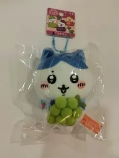 ちいかわ　ご当地　山梨限定　ハチワレ　ぶどう　ぬいぐるみ　キーチェーン