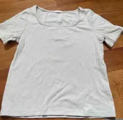 GU スクエアネック Tシャツ 半袖