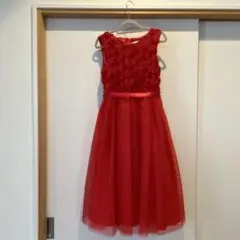 キャサリーンコテージ　女の子150　発表会ドレス　赤