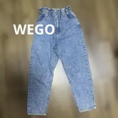 WEGOデニムパンツ ハイウエスト ウィゴー