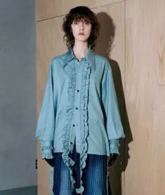 seyto Long frill big collar shirt サイズ1