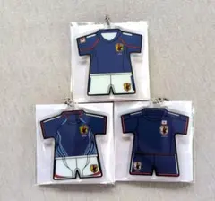 アクリルチャーム　サッカー　日本代表　2026　ユニフォーム　W杯　日韓のサムネイル