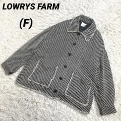 ローリーズファーム　ツイードジャケット　白黒　アダストリア　フリーサイズ