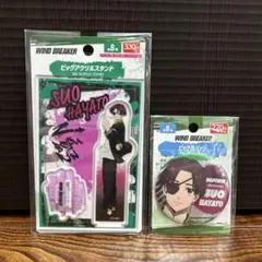 ダイソー WIND BREAKER ウィンブレ 蘇枋 アクリルスタンド 缶バッジ