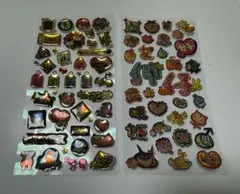 平成女児 シール レトロ ギャル文字 ２枚セット