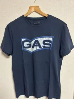 美品！GAS ロゴネイビーTシャツのサムネイル