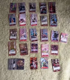 シャンクスデッキとおまけパラレル7枚セット ワンピースカード引退品のサムネイル
