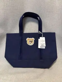 プレゼント包装紙付き/フェイラー オールドテディ ワッペントートバッグ Lサイズ