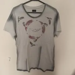 ARMANI JEANS Tシャツ グラデーション イーグル　タイトのサムネイル