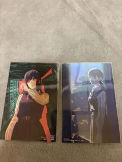 【特典】チェンソーマン 16巻　20巻 イラストカード アニメイト