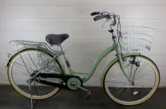 グリーンシティサイクル 前後バスケット付き - メルカリ