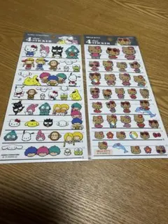 新品　サンリオ　4サイズステッカー