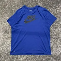 NIKE ビッグロゴ XXL 綿ポリドライ生地 古着 Tシャツ
