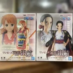 【未開封】 THE出航 NAMI・NICO ROBIN ナミ ニコ・ロビン