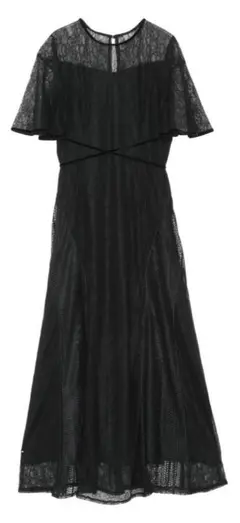 LAGUNAMOON LADYウエストクロスナローレースワンピース