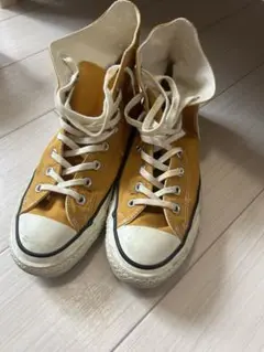 CONVERSE CANVAS ALL STAR J HI mustard