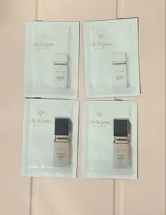 クレ・ド・ポーボーテ　ファンデーション 下地　サンプル4点セット