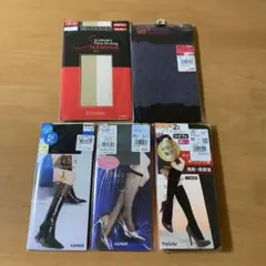 パンティストッキング ひざ下丈　など5点　新品未開封