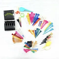 ゴルフティー 大量80本セットCallawayマグネットティー　パリティー他のサムネイル