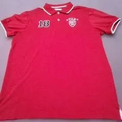 FILA GOLF ポロシャツ レッド Lサイズのサムネイル