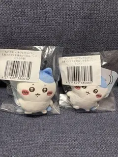 ちいかわ　ハチワレだらけくじ　E賞　2種
