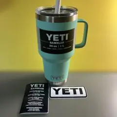 YETI Rambler 35oz 1L マグカップ ストロー付のサムネイル