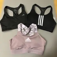 adidas スポーツブラ 3点セット