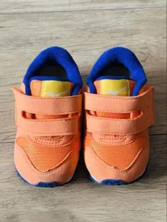 MIZUNO ベビーシューズ オレンジ ベルクロ