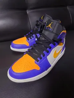 Nike Air Jordan 1 Mid Lakers　26cm