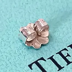 TIFFANY&Co. フラワー ピアスキャッチ 片耳用 シルバー SV925のサムネイル