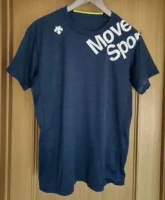 希*E様 美品 Mサイズ Move Sport メッシュ Tシャツ デサント ネ