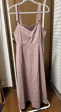 クレット、ピンクデニムキャミワンピース