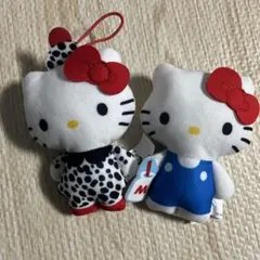 マクドナルド ハッピーセット ハローキティ ぬいぐるみキーホルダー 2個セット