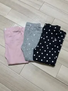 レギンス　3点セット 110cm