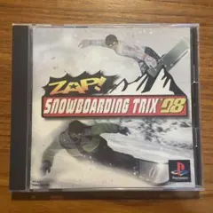 【動作OK】ZAP! SNOWBOARDING TRIX ’98 PS1 ソフト