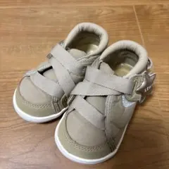 お値引きしました！イフミー　スニーカー　ベージュ　星