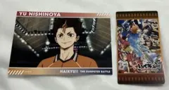 【ハイキュー】ハイキュー展 チケット風カード スナップ 西谷夕