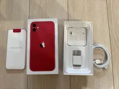 Apple iPhone 11 レッド 箱・付属品一式