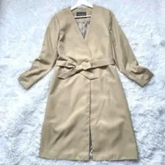 極美品 Adayinthelifeアローズ トレンチコート ベルト ベージュ