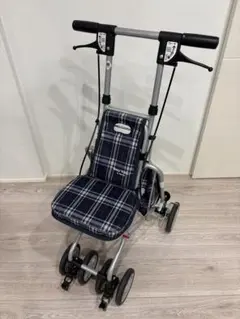 美品❕島製作所 サニーウォーカー AW-RB シルバーカー イス付のサムネイル