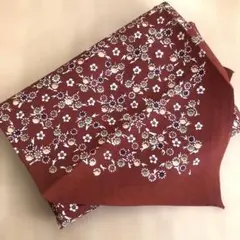 風呂敷　江戸漆　日本製　風呂敷き　アンティーク和柄　花　桜　梅　大きめ　大判