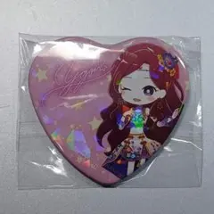 オールアイカツ大衣装展 ハート缶バッジ 夜空