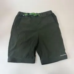 モンベル　150 半ズボン　長ズボン　グリーン　montbell アウトドアのサムネイル