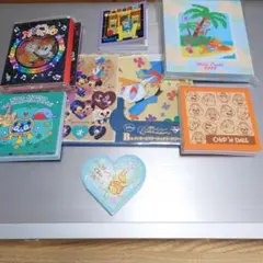 東京ディズニーリゾート メモ帳 まとめ売り 7冊 ミッキー ミニー プーさん