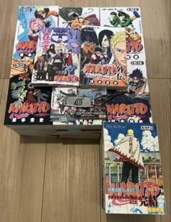 ナルト全巻1〜72巻+外伝+在の書+キーホルダーセット